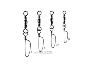 JAXON KRĘTLIK BARYŁKOWY+AGRAFKA POWER MAX 10szt