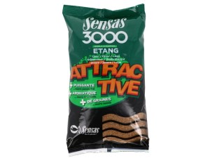SENSAS 3000 ZANĘTA ATTRACTIVE ETANG 1KG
