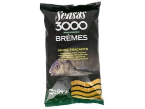SENSAS 3000 ZANĘTA BREMES JAUNE TRACANTE 1KG