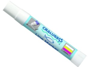 Cralusso Marker do żyłki biały