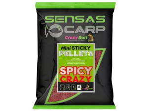SENSAS MINI STICKY PELLETS SPICY CRAZY 700G