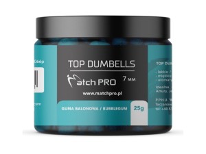 MP TOP DUMBELLS 7mm 25g BUBBLEGUM