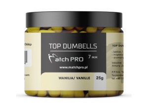 MP TOP DUMBELLS 7mm 25g VANILLE