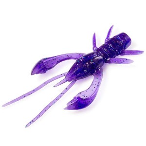 FishUp REAL CRAW 1,5" #60- D. VIOLET/PEACOCK & SI
