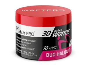 MP 3D WORMS WAFTERS DUO 10mm 20g HALIBUT