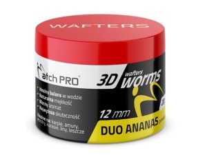 MP 3D WORMS WAFTERS DUO 12mm 20g PINEAPPLE