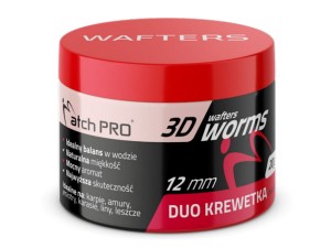 MP 3D WORMS WAFTERS DUO 12mm 20g SHRIMP