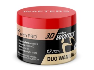 MP 3D WORMS WAFTERS DUO 12mm 20g VANILLE