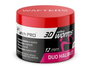 MP 3D WORMS WAFTERS DUO 12mm 20g HALIBUT