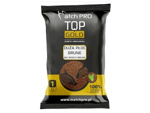 MP Zanęta Top Gold 1kg DUŻA PŁOĆ BRUNE