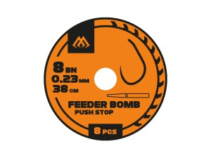 MIKADO PRZYPON PUSH STOP BEZZADZ. HFB805 38cm 8szt