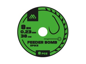 MIKADO PRZYPON HFB805 IGŁA BEZZADZIOR. 38cm 8szt