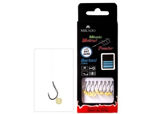 MIKADO PRZYPON MF 12G Z GUMKĄ zadziorowy 10cm 8szt