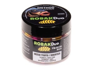 JAXON ROBAK DUO 25g 8mm ORZECH TYGRYSI/KUKURYDZA
