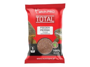 MP Zanęta Total 1kg FEEDER PIERNIK