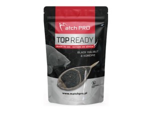 MP Zanęta METHODMIX READY 700g BLACK HALIBUT & KON
