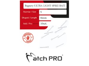 MatchPro Bagnety ULTRA LIGHT SPIKE BAIT 8mm /10szt