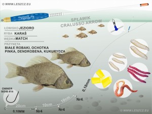 CRALUSSO ZESTAW 350 - SPŁAWIK ARROW KARAŚ 18G
