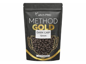 MP PELLET METHOD GOLD DARK CARP 6mm 700g