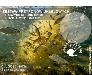 Zestaw przyponów 368 Ukleja Zawody 50szt