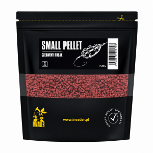INVADER Pellet 2mm 200g Czerwony Robak