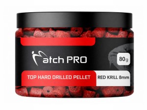 MP TOP HARD DRILLED PELLET 14mm/80g RED KRILL