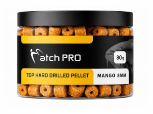 MP TOP HARD DRILLED PELLET 12mm/80g MANGO