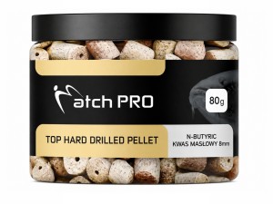 MP TOP HARD DRILLED PELLET 8mm/80g KWAS MASŁOWY