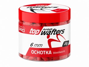 MP TOP DUMBELLS WAFTERS 6mm 20g BLOODWORM