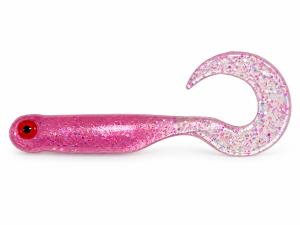Great Fish twister shrimp 49mm glitter pink