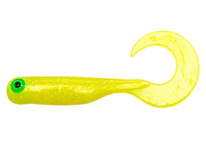 Great Fish twister shrimp 49mm yellow