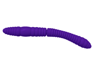 Libra Lures FATTY D'WORM TOURNAMENT 55 Purple With