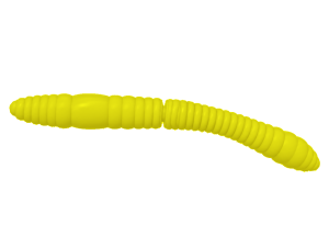 Libra Lures FATTY D'WORM 65 Hot Yellow
