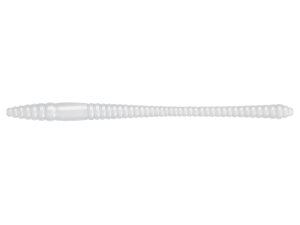 Libra Lures DYING WORM 70 White
