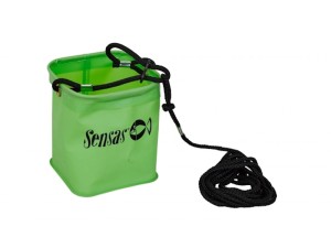 SENSAS Wiaderko ze sznurkiem do wody 12X12X15cm