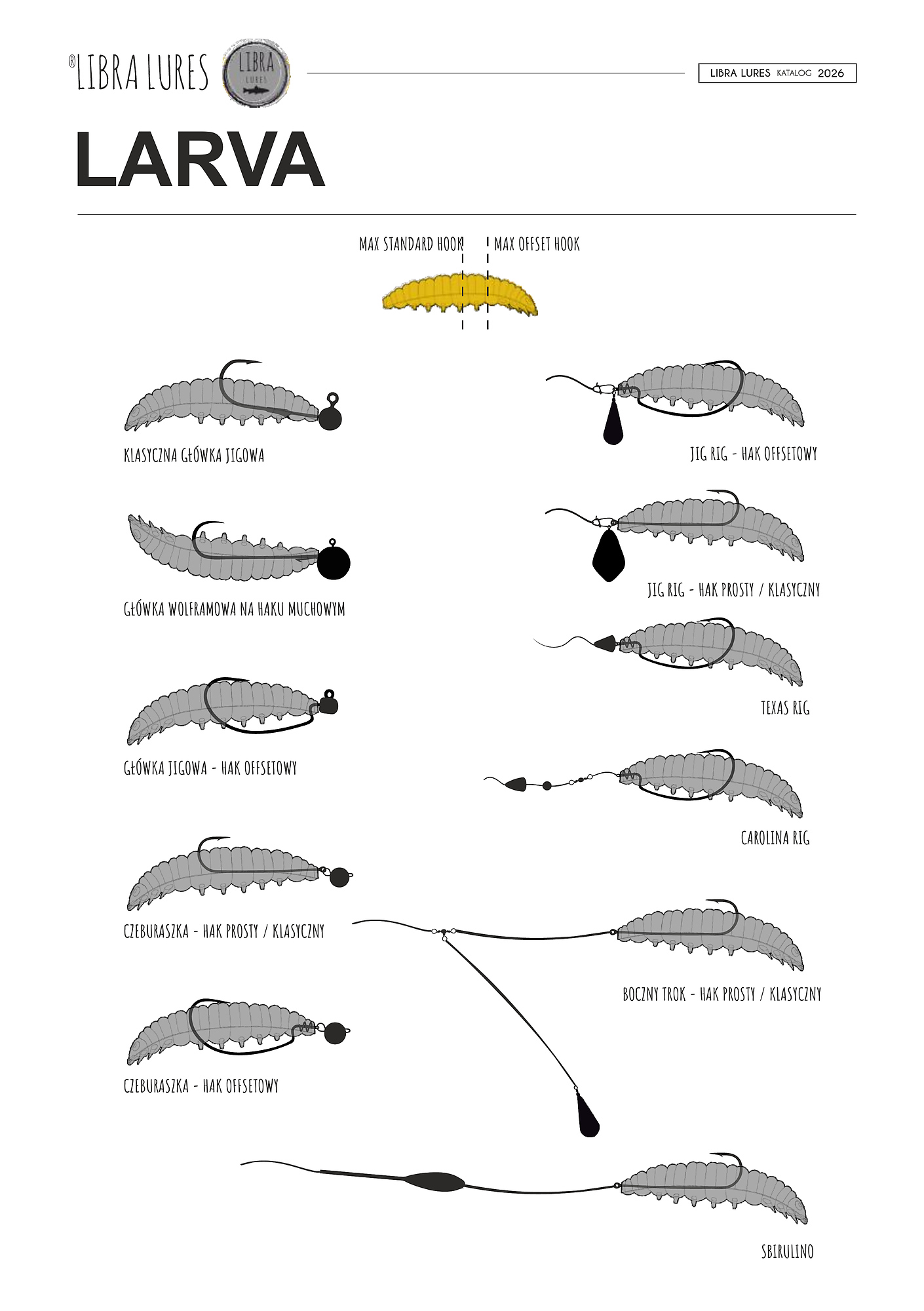 Libra Lures Larva 35
